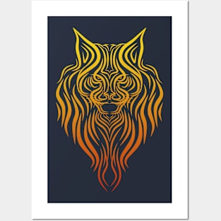 Maine coon the mini lion Posters and Art